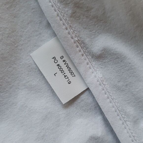 Vuori Womens White Chic Athleisure Renew Trainer Shell Zip-Up Jacket Size Large - Picture 2 of 8